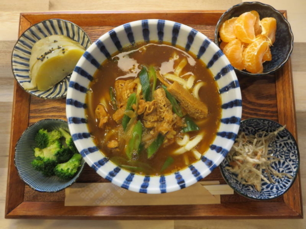 カレーうどんの献立