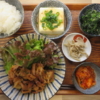 焼肉の献立