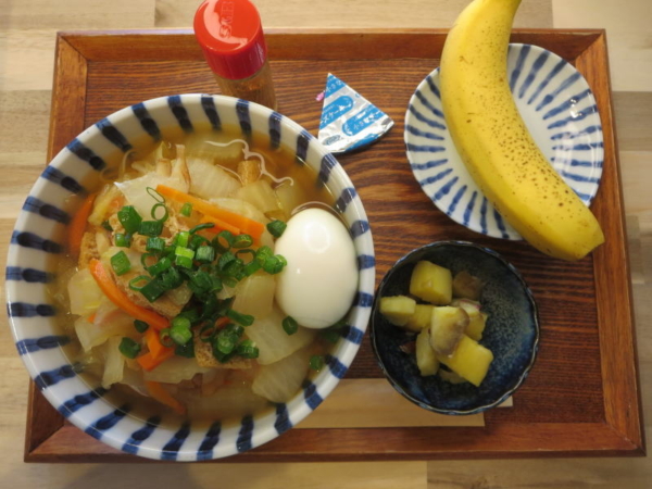 にゅう麵の献立