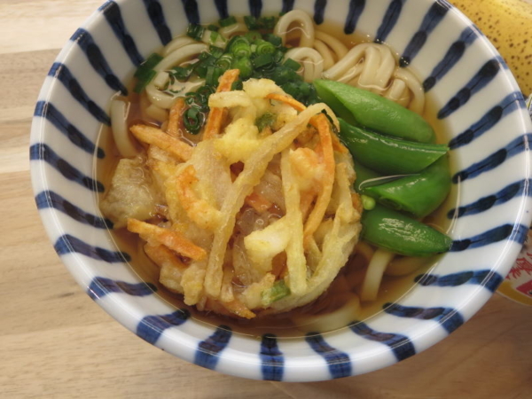 かき揚げうどん