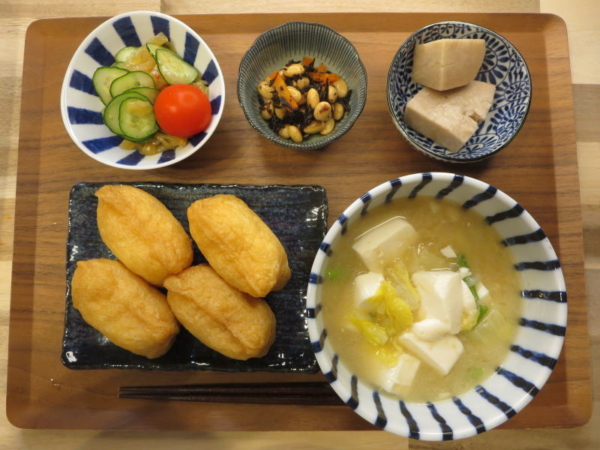 いなり寿司の献立