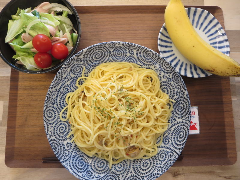 パスタ(ボンゴレビアンコ)の献立