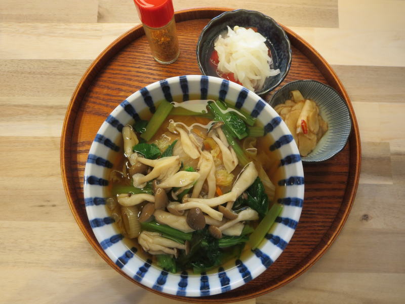 野菜たっぷりお雑煮の献立