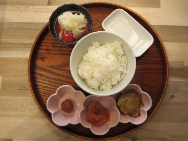 シンプル朝ごはんの献立