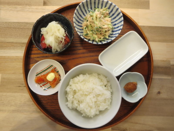 ツナ缶きゅうりの献立