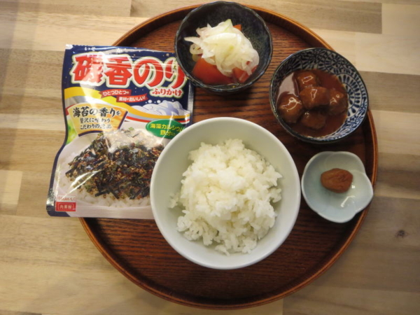 ミートボールの献立