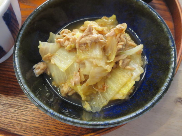 ツナ缶白菜