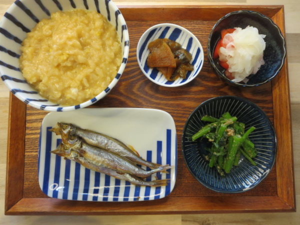 焼ししゃもの献立