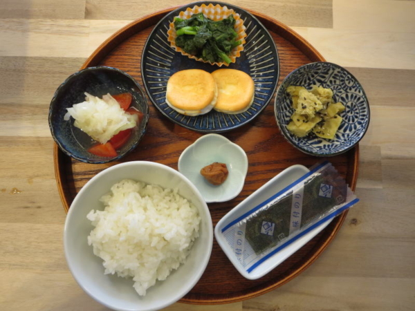 焼チーズはんぺんの献立