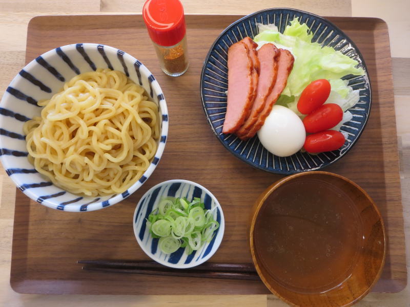 つけ麺の献立