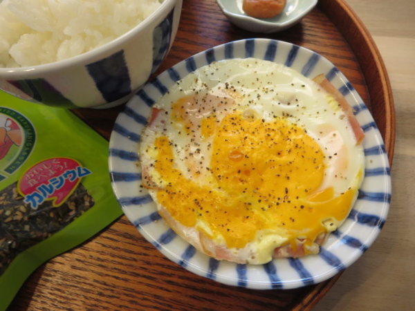 ベーコンたまご