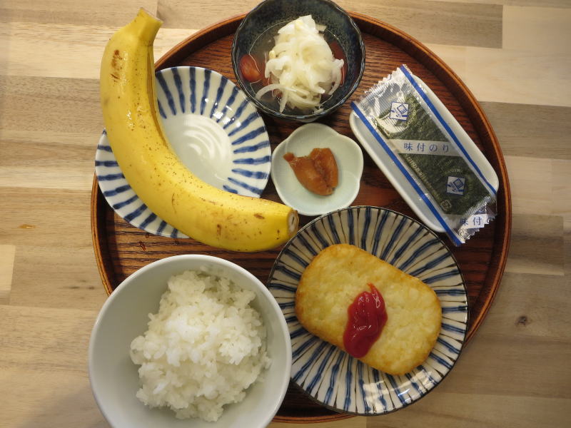 ハッシュドポテトの献立