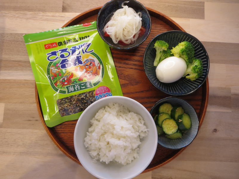 メインのない朝ごはんの献立