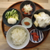 冷凍たまごを茹でてみたの献立