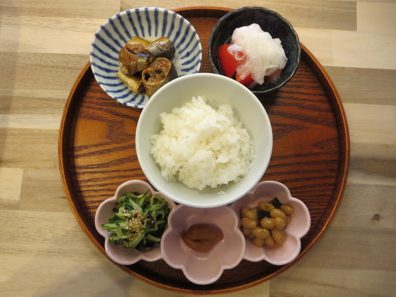 いわし缶の献立