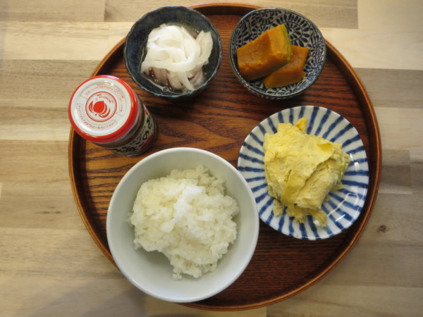 レンジでオムレツ風の献立