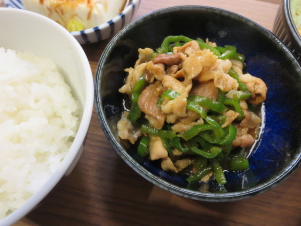 豚肉とピーマンの炒め物