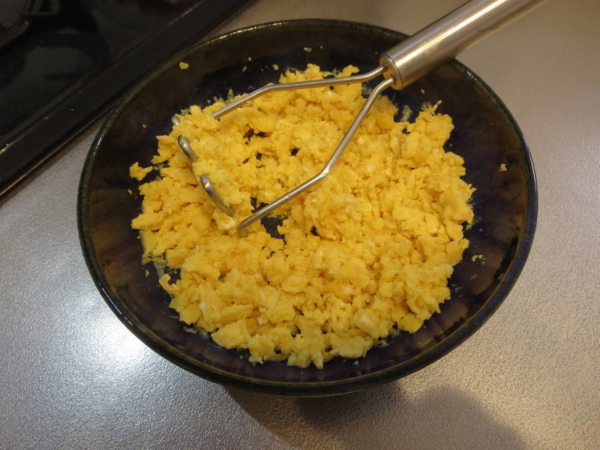 電子レンジで炒りたまご