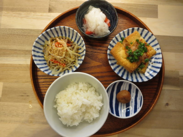 焼油揚げの献立