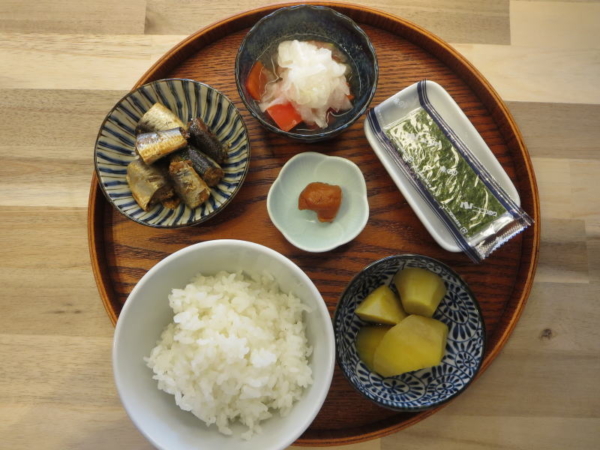 いわし缶の献立