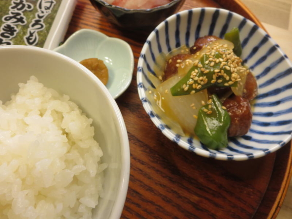 炸肉丸子(日本ハム)で酢豚風