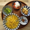 炒りたまごごはんの献立