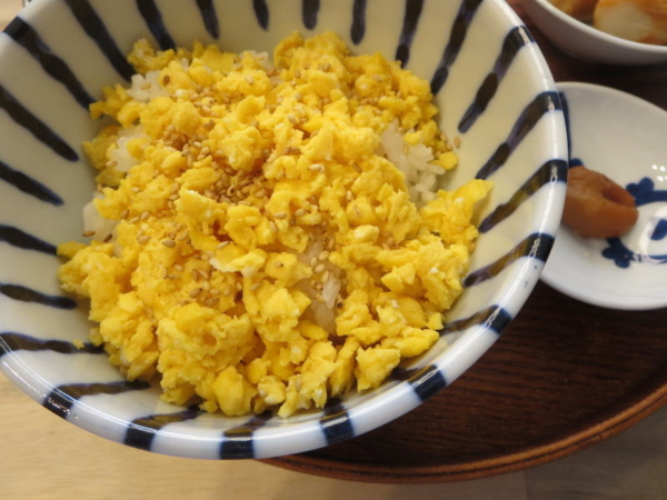 炒りたまごごはん