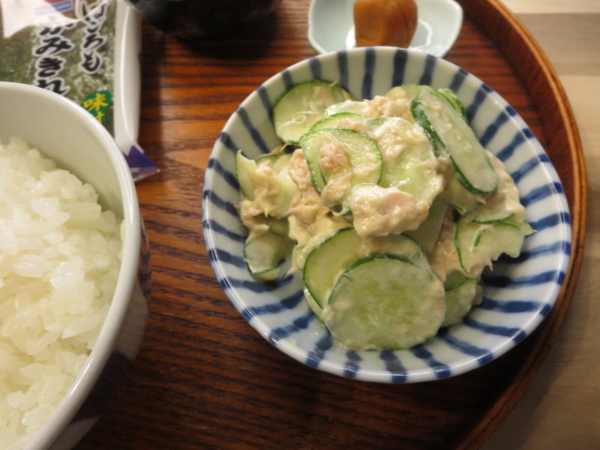 ツナ缶きゅうり