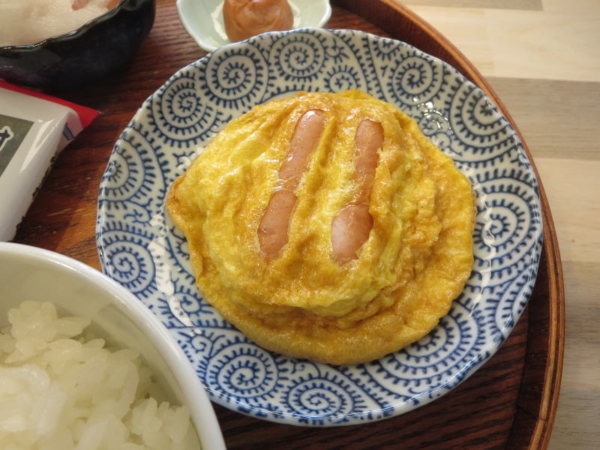 ウインナー入りたまご焼き