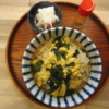 かき玉そうめんの献立