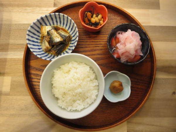 いわし缶の献立
