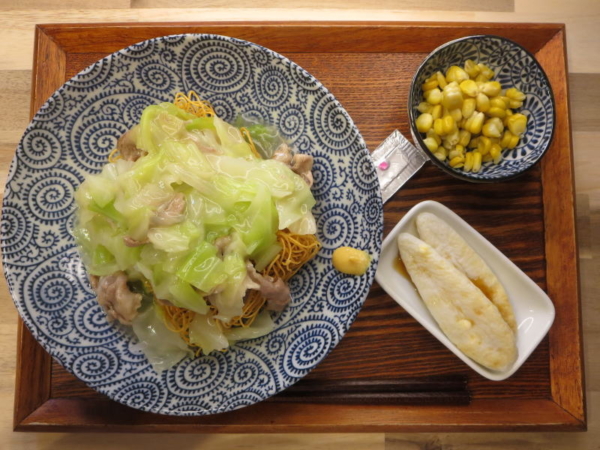 皿うどんの献立