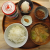 ごはんのおともで朝ごはんの献立