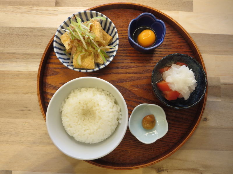 焼油揚げの献立