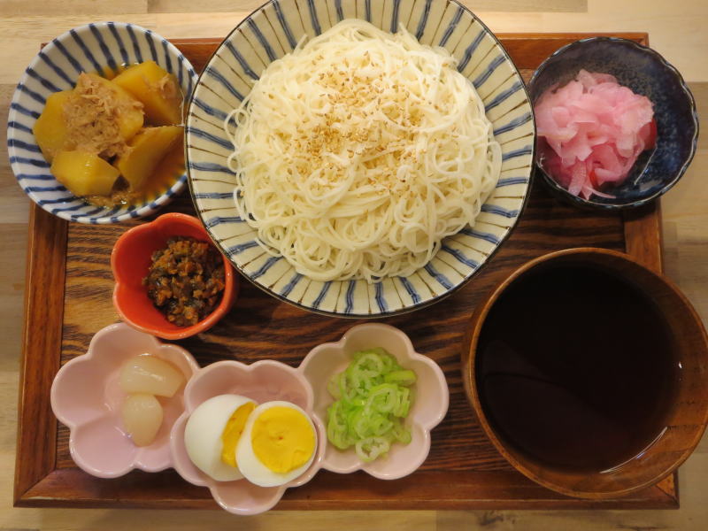 そうめんの献立