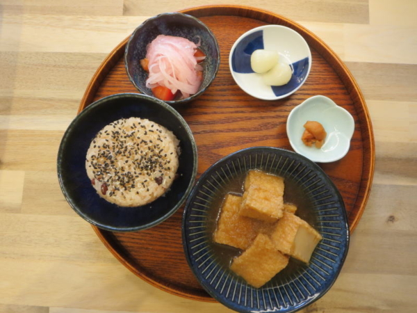 厚揚げのおろし煮の献立