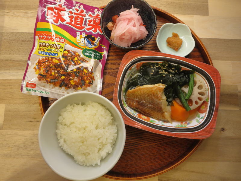 赤魚の白だし煮(京都はんなり一菜)の献立