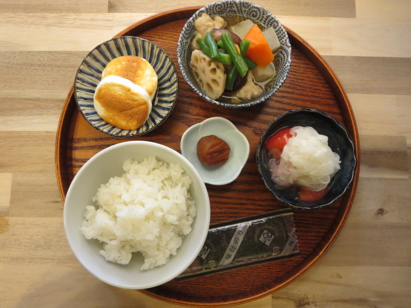 焼チーズはんぺんの献立