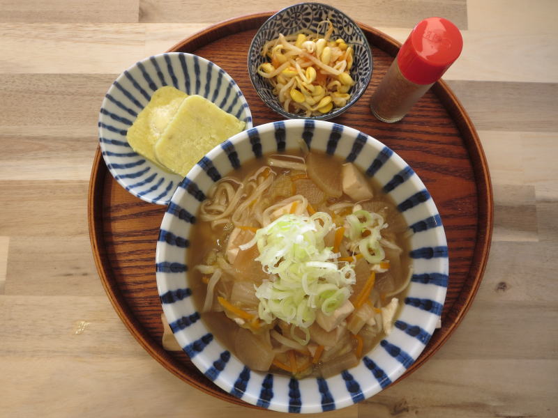 煮込みうどんの献立