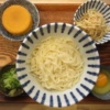 釜玉うどんの献立