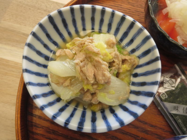 ツナ缶白菜