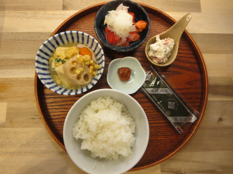 簡単朝ごはんの献立